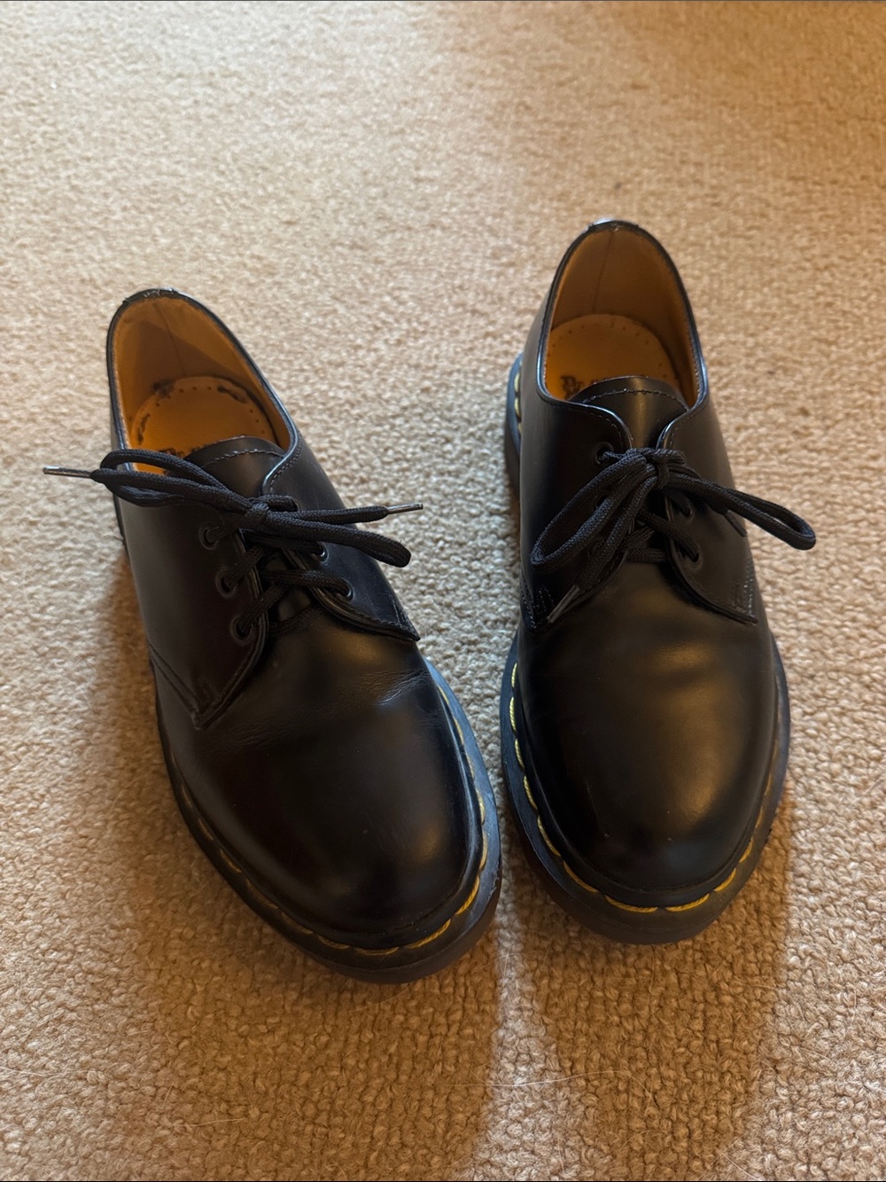 Dr. Martens Black 1461 3 hole classic shoe | 5.5 / 6